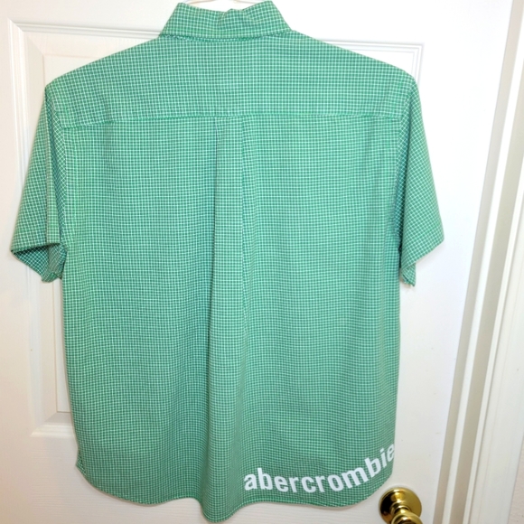 Abercrombie Checkered Shirt Boy's Youth Large - Picture 2 of 3
